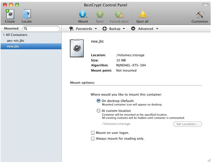 BestCrypt For Mac