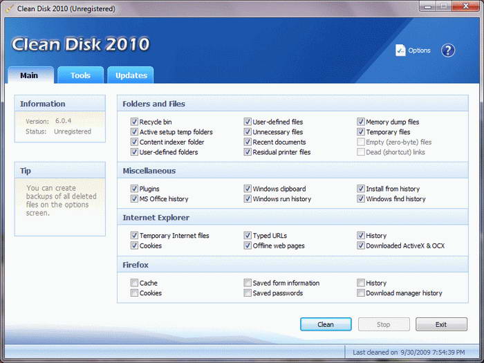 Clean Disk 2010