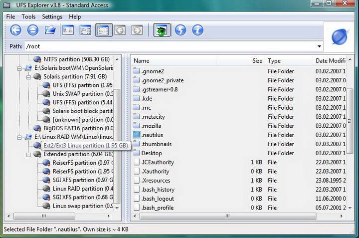 UFS Explorer Standard Recovery (64-bit)