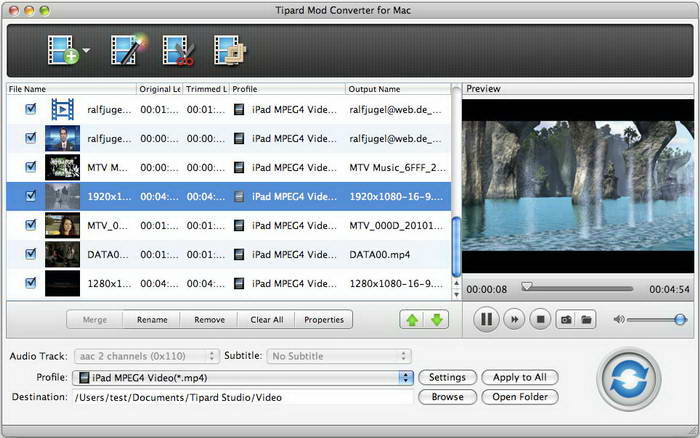 Tipard Mod Converter for Mac