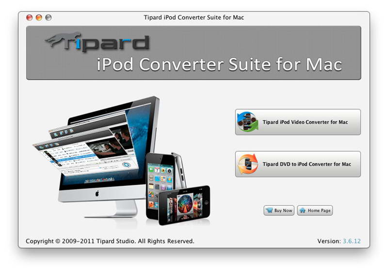 Tipard iPod Converter Suite for Mac