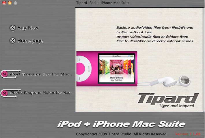 Tipard iPod+iPhone Mac Suite