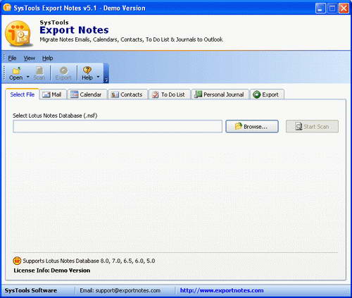 Export Microsoft Outlook to Lotus Notes