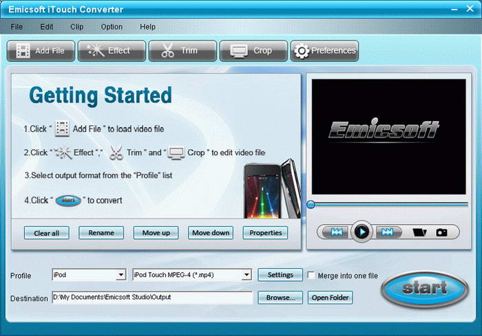 Emicsoft iTouch Converter