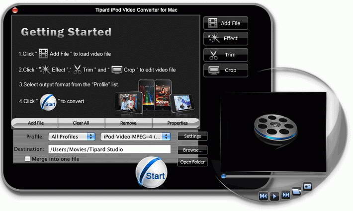 Tipard iPod Video Converter for Mac