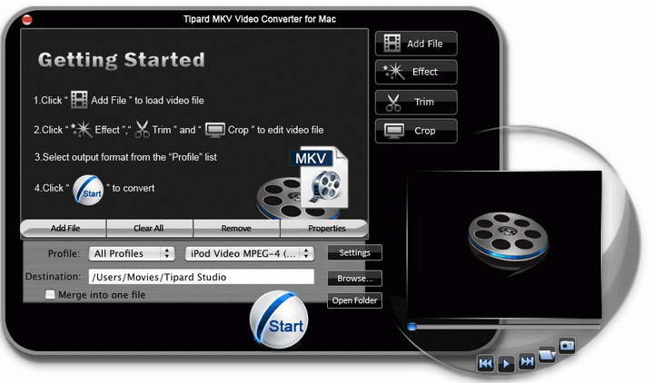 Tipard MKV Video Converter for Mac