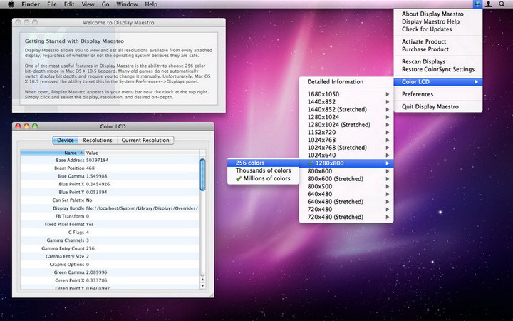 Display Maestro For Mac