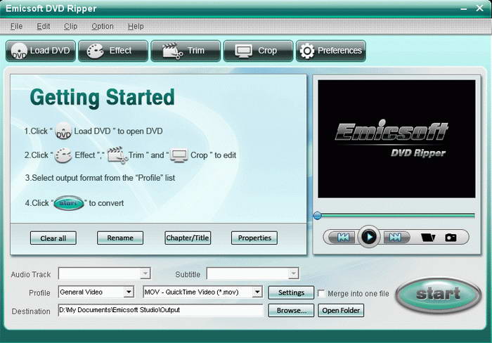 Emicsoft DVD Ripper