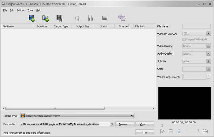 KingConvert HTC TOUCH HD Video Converter