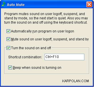 Auto Mute