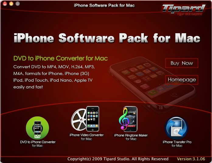 Tipard iPhone Software Pack for MAC