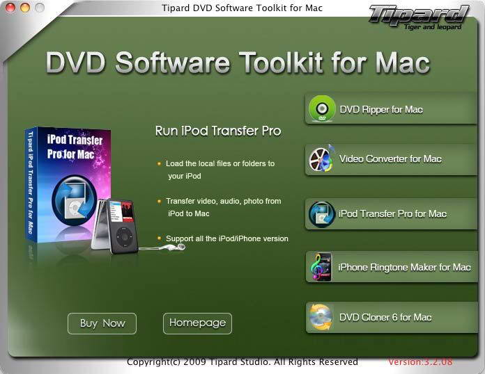 Tipard DVD Software Toolkit for MAC