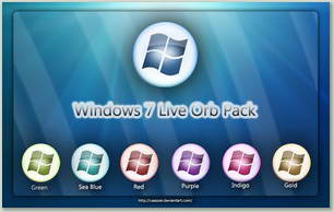 Windows 7 Live Orb Pack