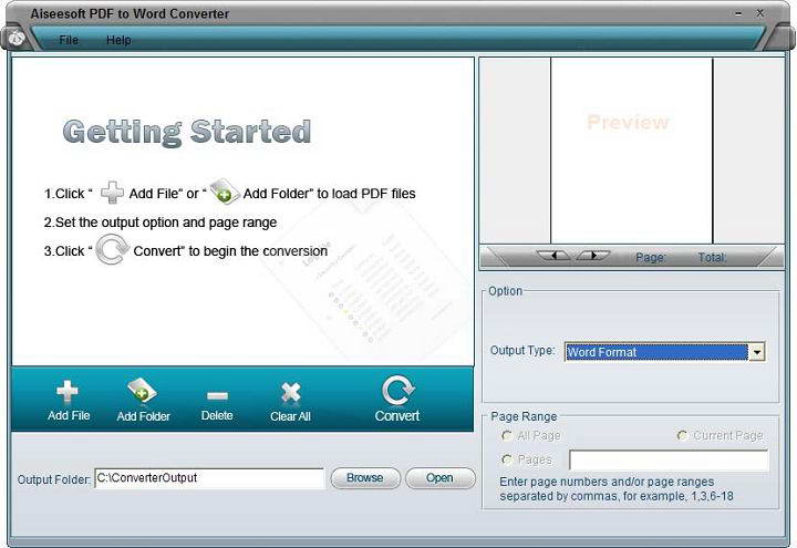 Aiseesoft PDF to Word Converter