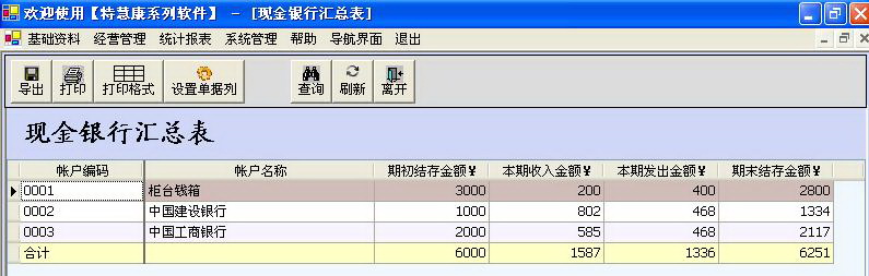 特慧康音像销售管理软件