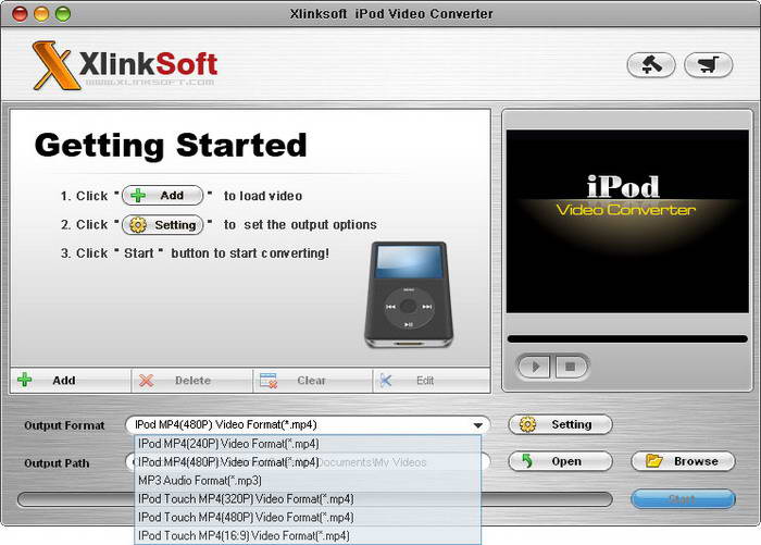 Xlinksoft iPod Video Converter