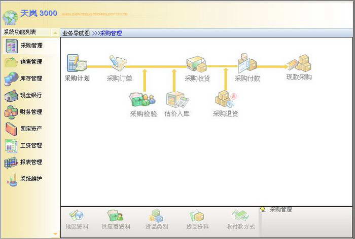 天岚3000进销存财务一体化系统