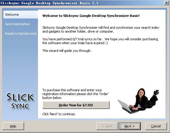 Slicksync Google Desktop Synchronizer Basic