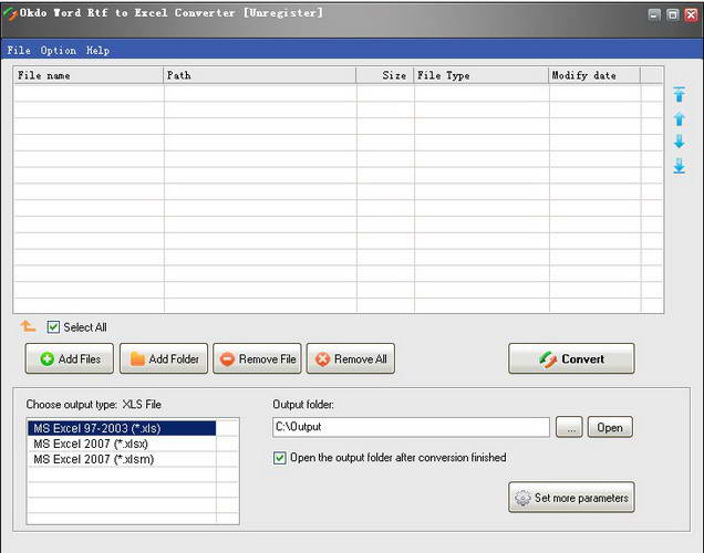 Okdo Word Rtf To Excel Converter