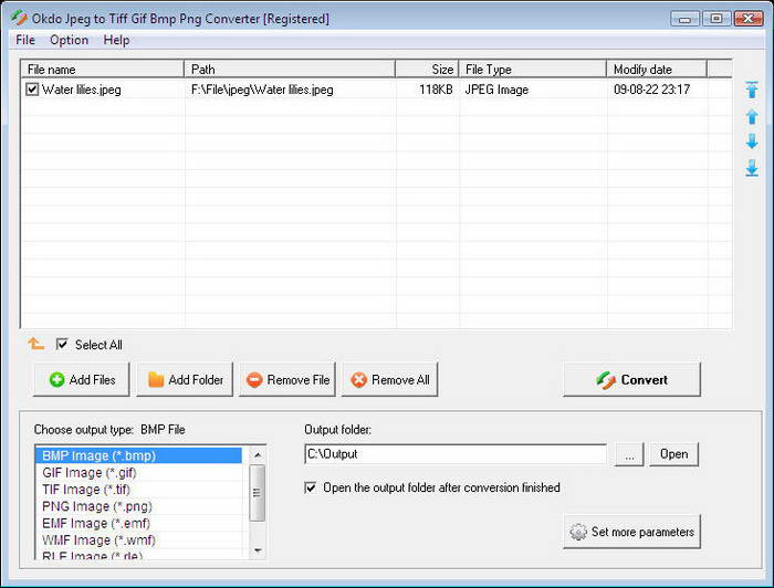 Okdo Jpeg Bmp Png Emf to PowerPoint Converter