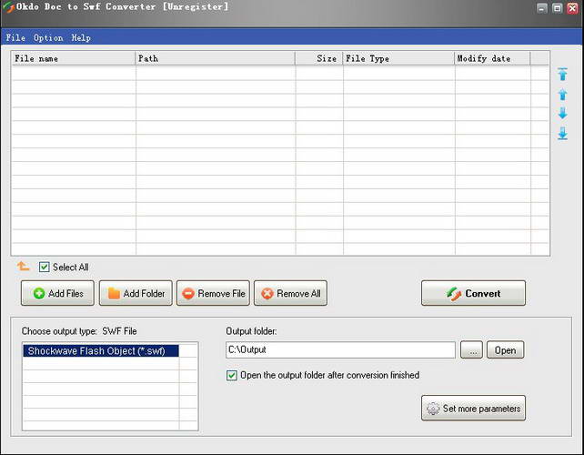 Okdo Doc to Swf Converter