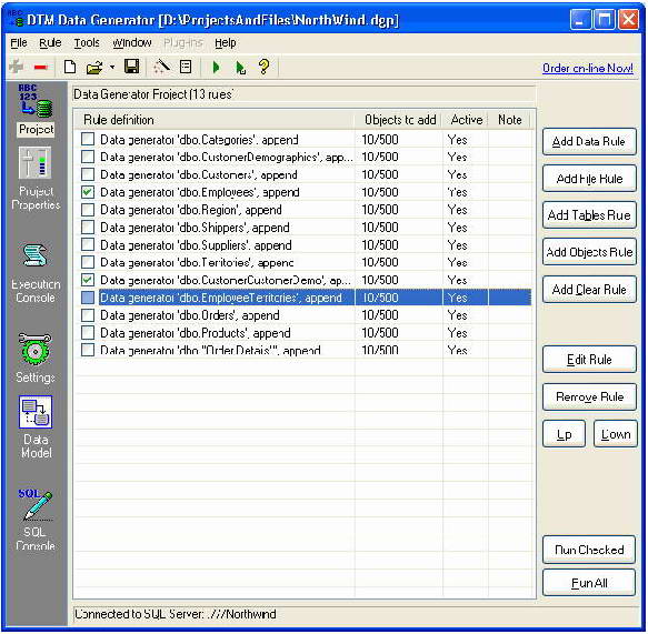 DTM Data Generator Enterprise