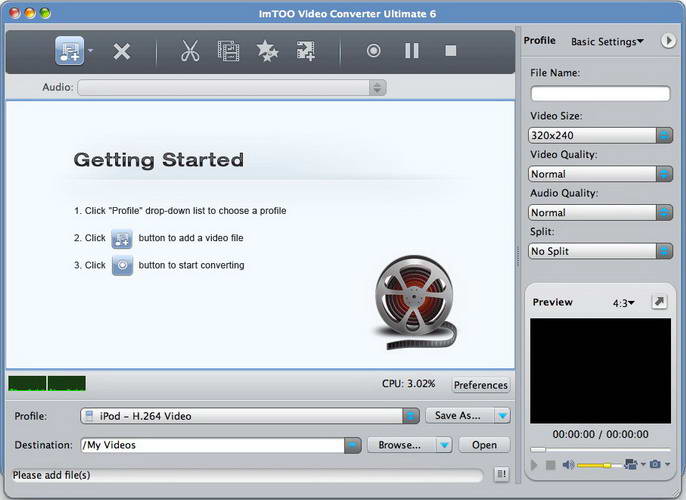 ImTOO Video Converter Ultimate for Mac