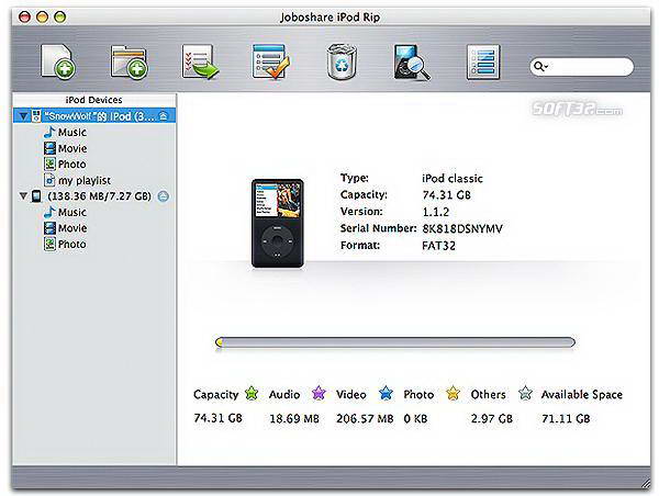 Joboshare iPod Rip For Mac