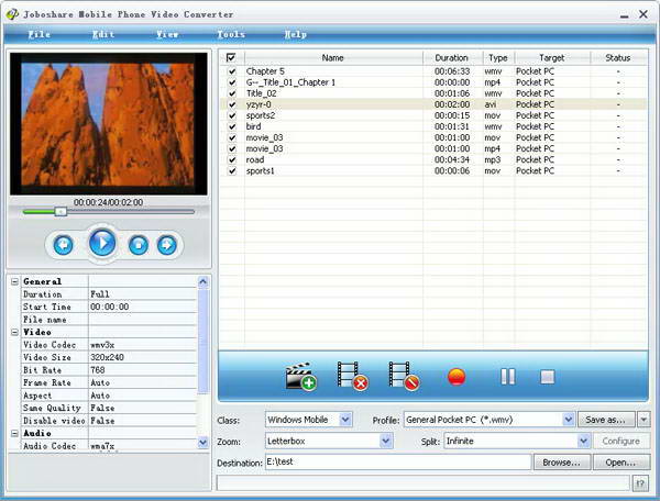 Joboshare Mobile Phone Video Converter For Mac