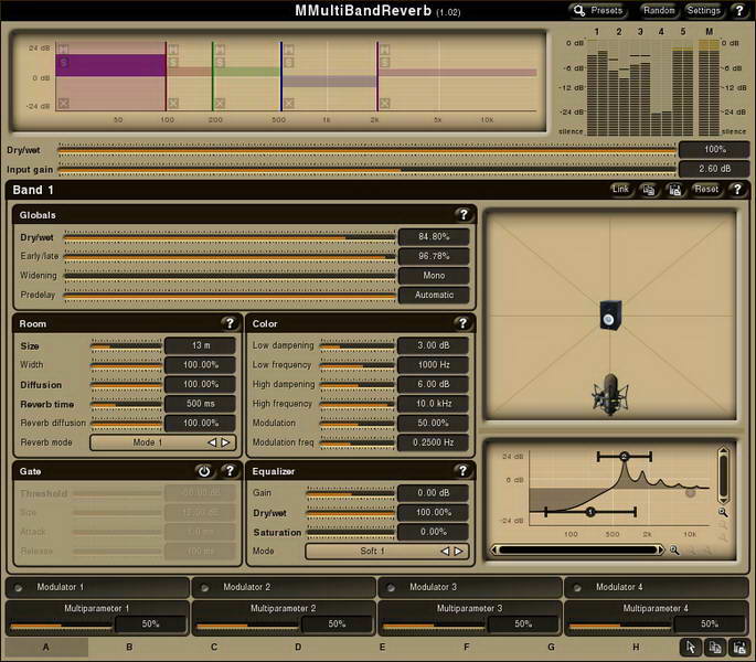 MMultiBandReverb For Mac