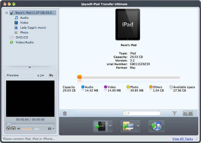 iJoysoft iPod Transfer Ultimate for Mac