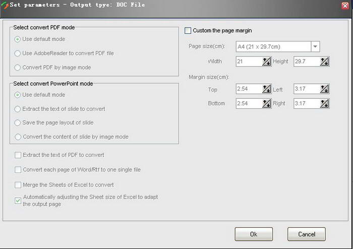 Okdo Gif Tif Jpeg to Word Rtf Converter