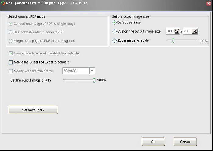 Okdo Xls Xlsx to Jpeg Converter