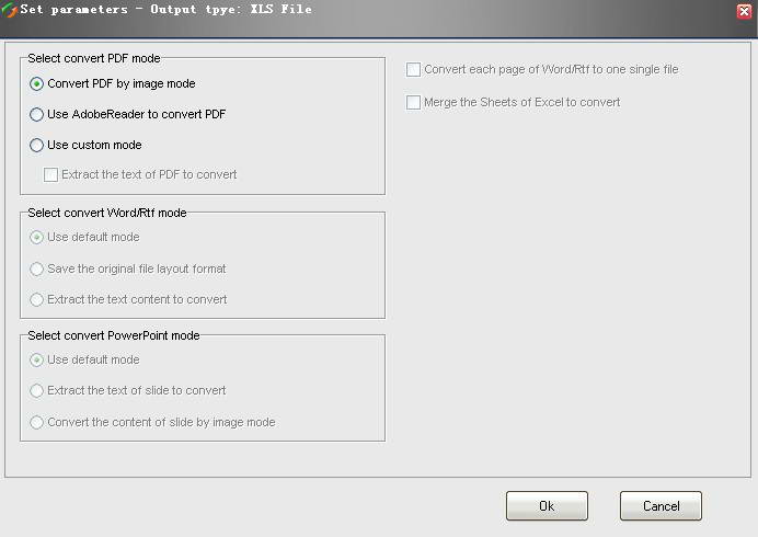 Okdo Pdf to Xls Xlsx Converter