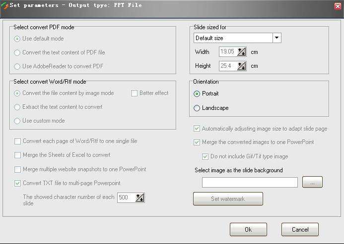 Okdo Pptx Pptm to Ppt Converter