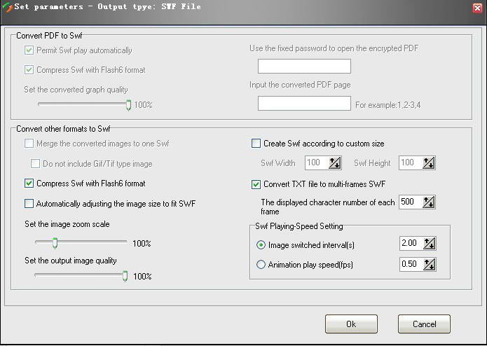 Okdo Rtf Txt to Swf Converter