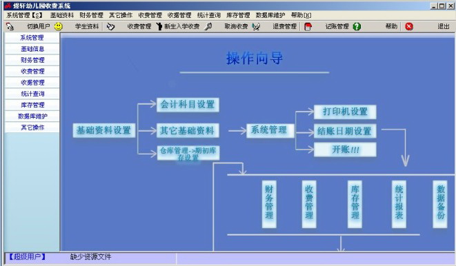 熠恒幼儿园财务管理软件