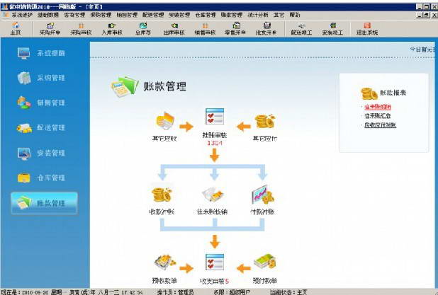 笛佛家电销售行业管理软件