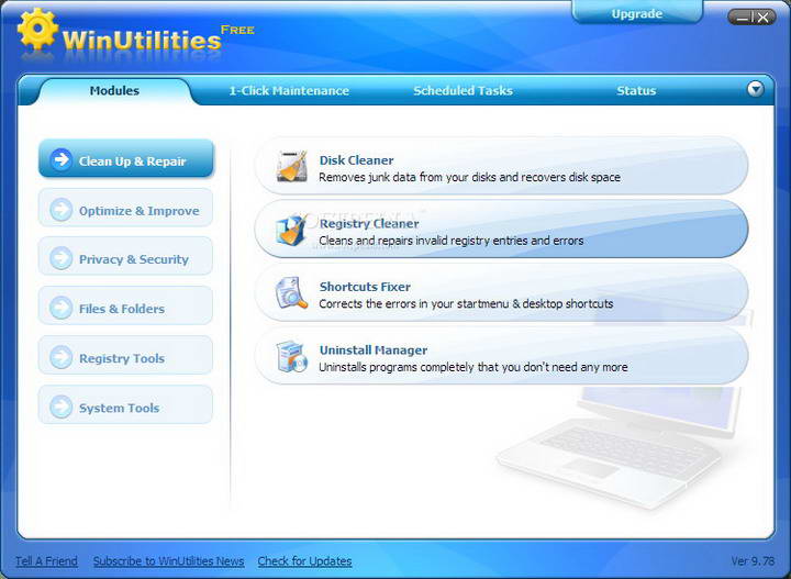 WinUtilities Free Edition