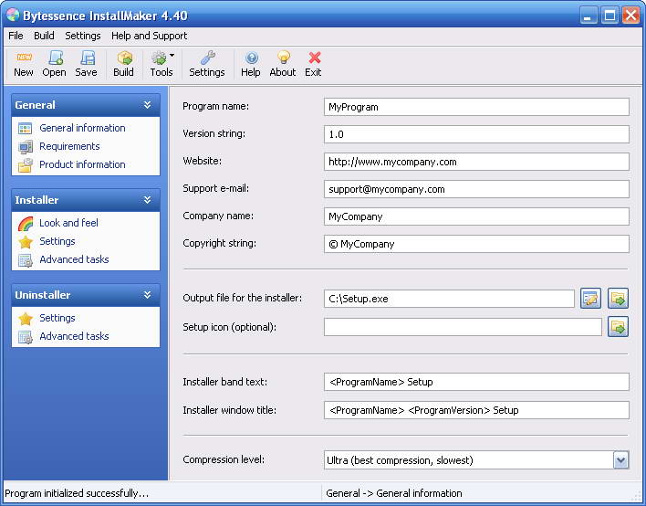 Bytessence InstallMaker