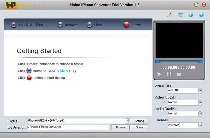 Holeesoft iPhone converter