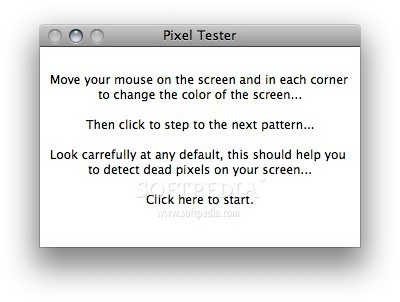 Pixel Tester For Mac