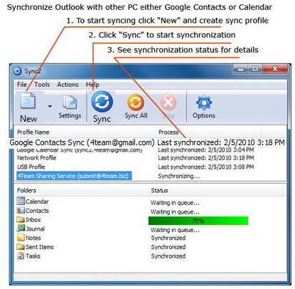 Sync2 for Outlook (x64)