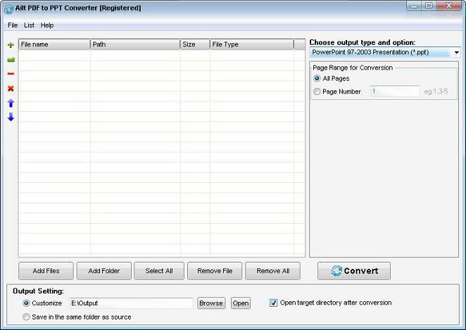 Ailt PDF to PPT Converter