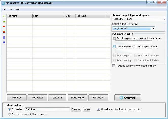 Ailt Excel to PDF Converter