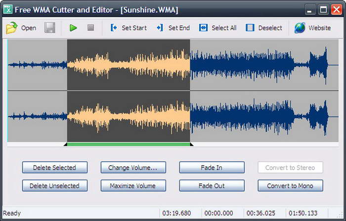 Free WMA Cutter and Editor