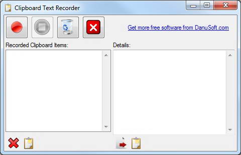 Clipboard Text Recorder