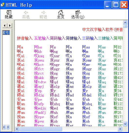 中文政协提案输入法