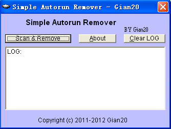 Simple Autorun Remover