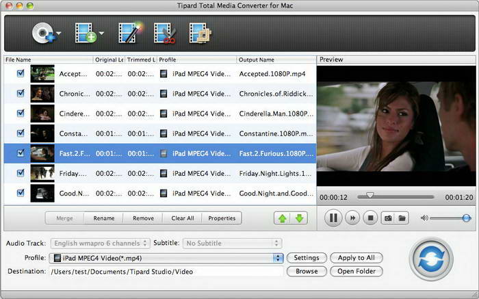 Tipard Total Media Converter for Mac